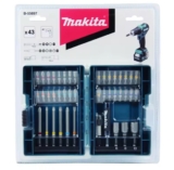 סט 43 ביטים מ-Makita כולל ארגז אחסון